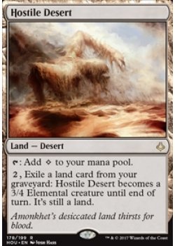 Hostile Desert - Foil