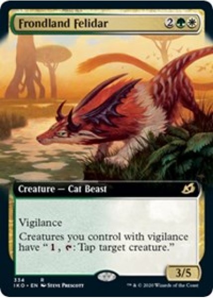 Frondland Felidar (Extended Art) - Foil