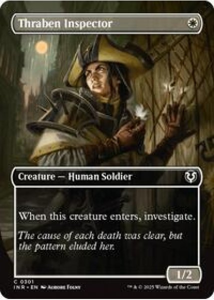 Thraben Inspector (Borderless) - Foil