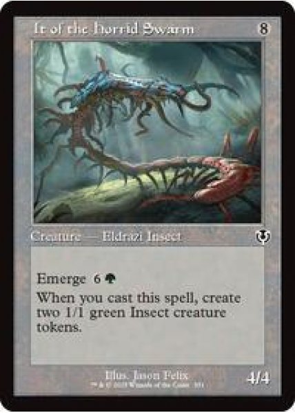 It of the Horrid Swarm (Retro Frame) - Foil