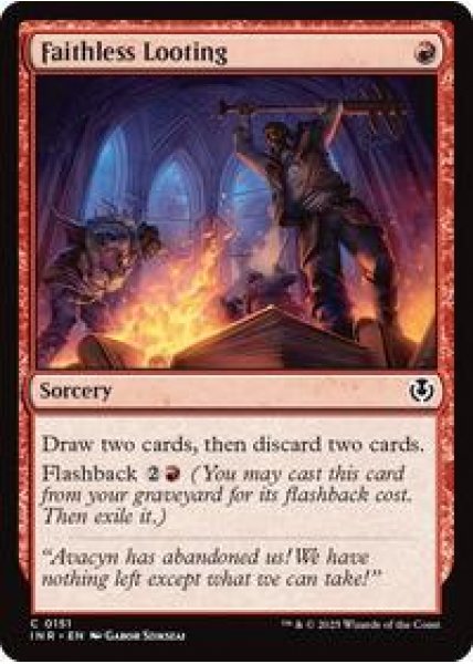 Faithless Looting - Foil