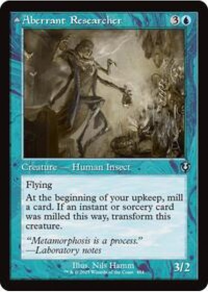 Aberrant Researcher (Retro Frame) - Foil