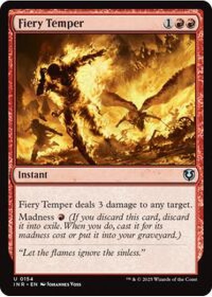 Fiery Temper - Foil