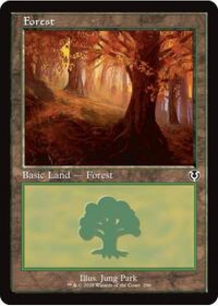 Forest (296) (Retro Frame) - Foil