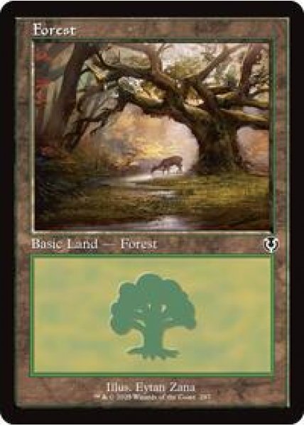 Forest (297) (Retro Frame) - Foil