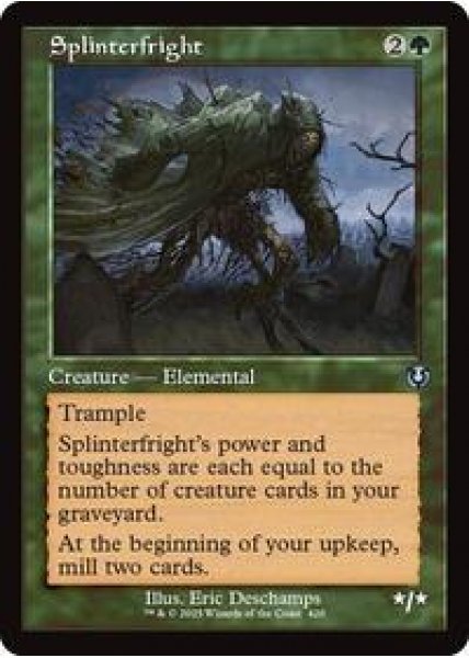 Splinterfright (Retro Frame) - Foil