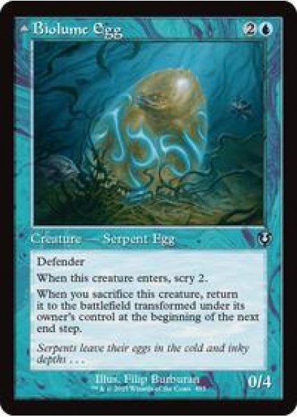 Biolume Egg (Retro Frame) - Foil