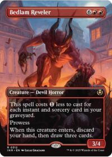 Bedlam Reveler (Borderless) - Foil