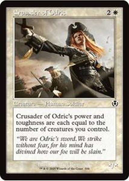 Crusader of Odric (Retro Frame) - Foil