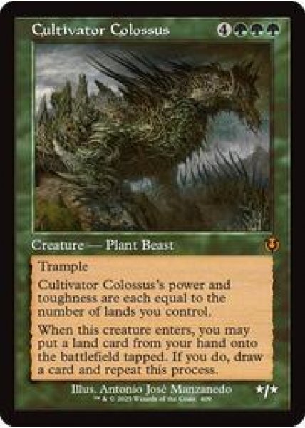 Cultivator Colossus (Retro Frame) - Foil