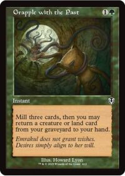 Grapple with the Past (Retro Frame) - Foil