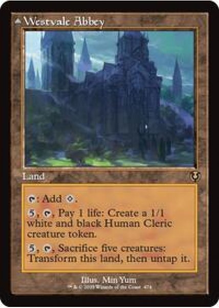 Westvale Abbey (Retro Frame) - Foil