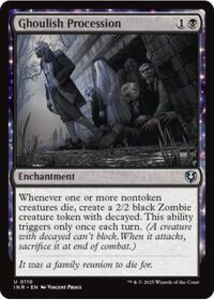 Ghoulish Procession - Foil