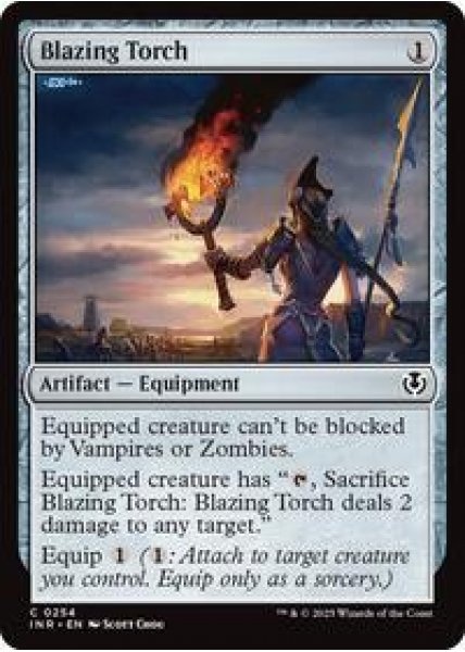 Blazing Torch - Foil