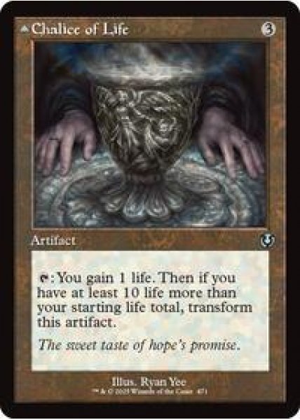 Chalice of Life (Retro Frame)