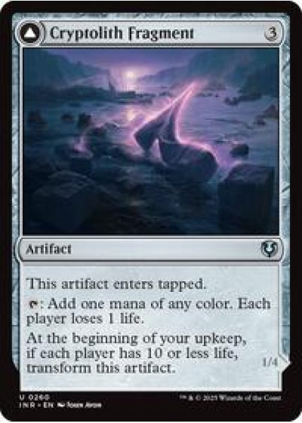 Cryptolith Fragment - Foil