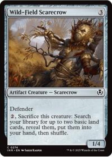 Wild-Field Scarecrow - Foil