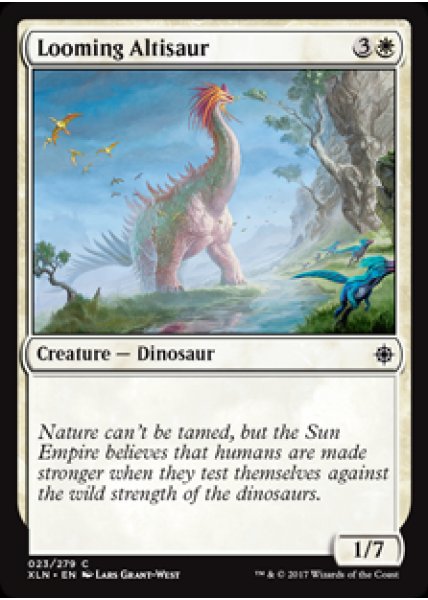 Looming Altisaur - Foil