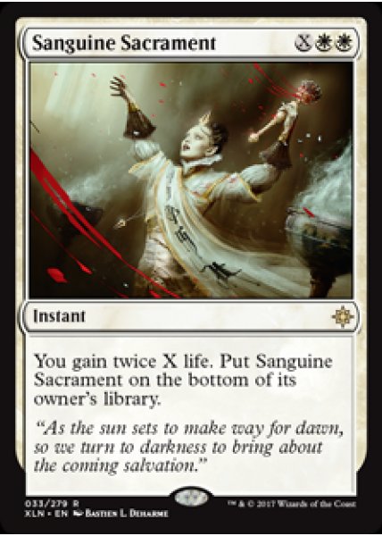 Sanguine Sacrament - Foil