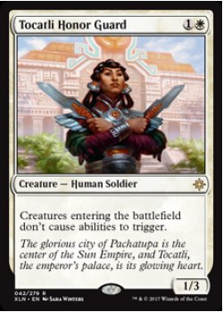 Tocatli Honor Guard - Foil