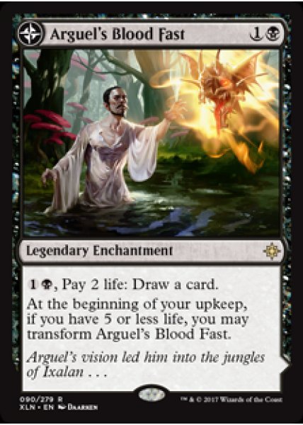 Arguel's Blood Fast // Temple of Aclazotz - Foil