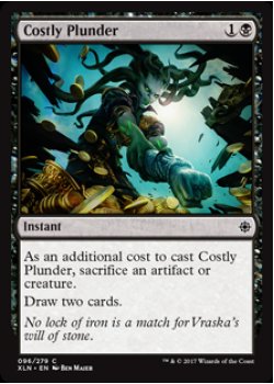 Costly Plunder - Foil