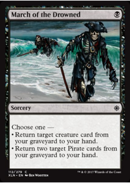 March of the Drowned - Foil