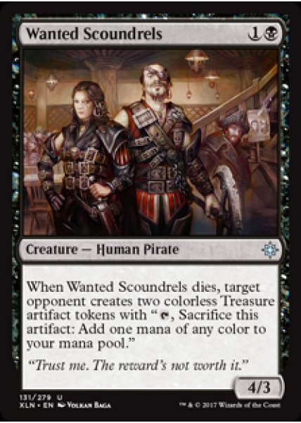 Wanted Scoundrels - Foil