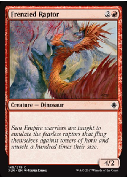 Frenzied Raptor - Foil