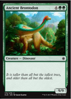 Ancient Brontodon - Foil