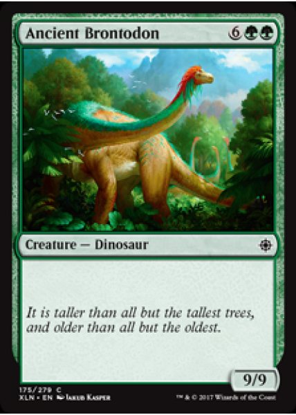 Ancient Brontodon - Foil