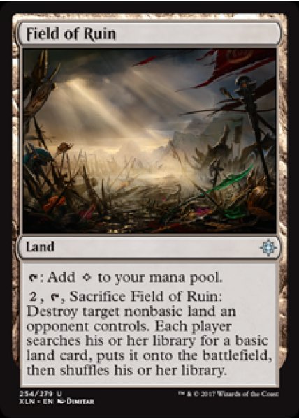 Field of Ruin - Foil