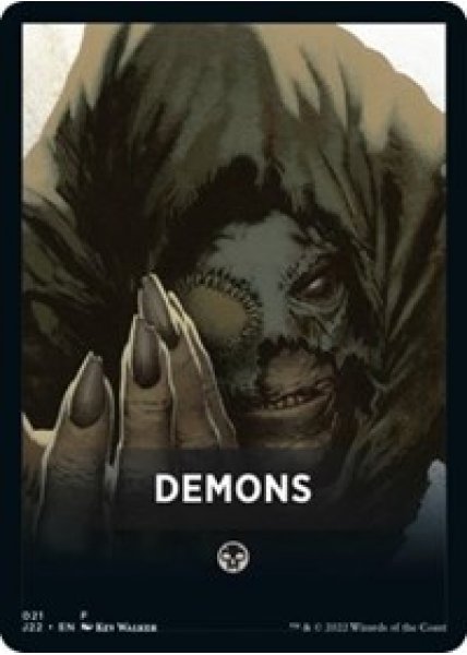 Demons Theme Card