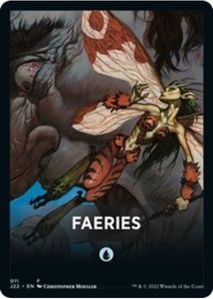 Faeries Theme Card