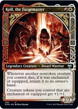 Koll, the Forgemaster (Showcase) - Foil