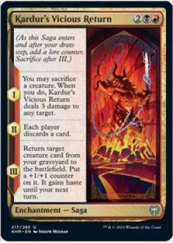 Kardur's Vicious Return - Foil