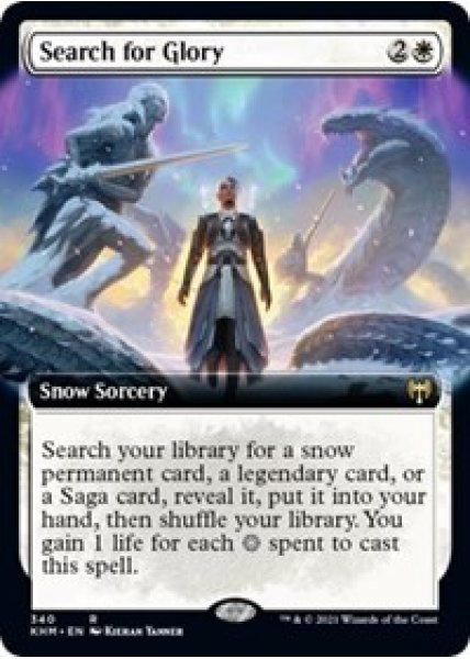 Search for Glory (Extended Art)