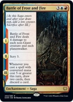 Battle of Frost and Fire - Foil