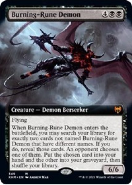 Burning-Rune Demon (Extended Art)