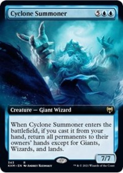 Cyclone Summoner (Extended Art)