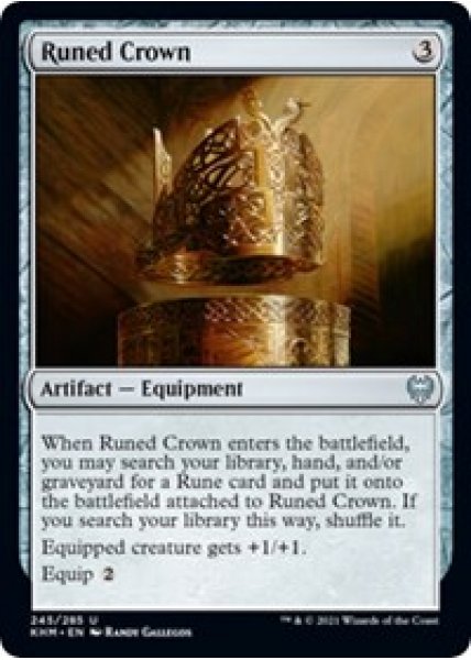 Runed Crown - Foil