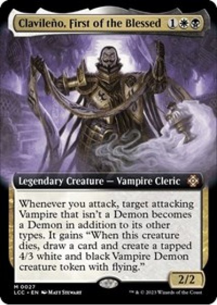 Clavileno, First of the Blessed (Extended Art) Foil