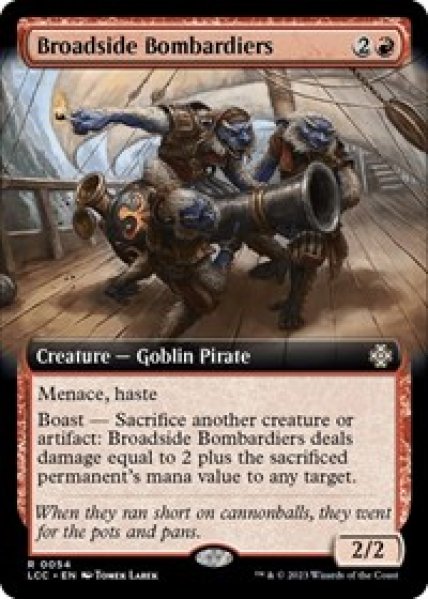 Broadside Bombardiers (Extended Art) Foil