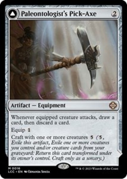 Paleontologist's Pick-Axe Foil