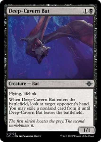 Deep-Cavern Bat Foil