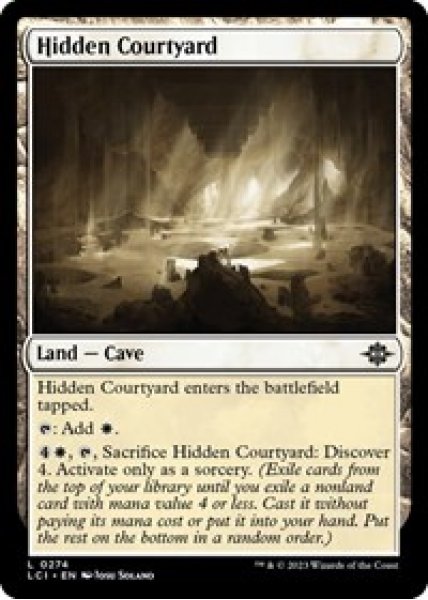 Hidden Courtyard Foil