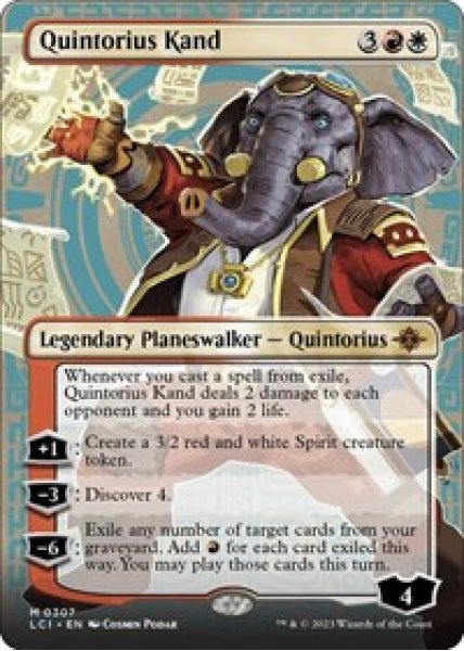 Quintorius Kand (0307) (Borderless) Foil