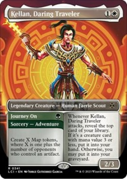 Kellan, Daring Traveler (Borderless) Foil