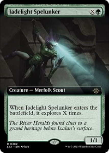 Jadelight Spelunker (Extended Art) Foil