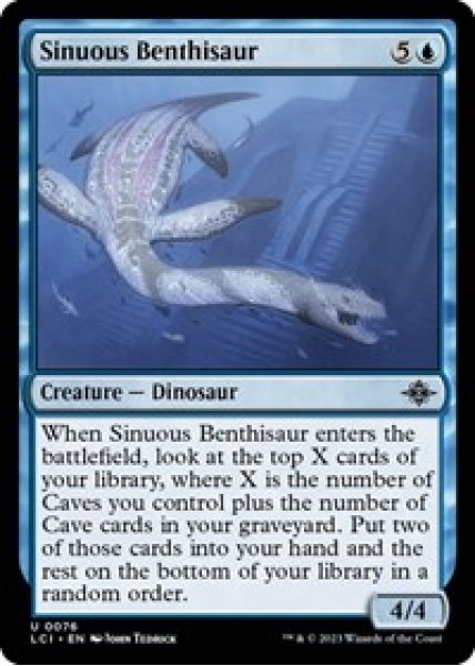 Sinuous Benthisaur Foil